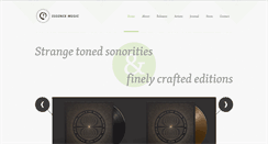 Desktop Screenshot of essence-music.com